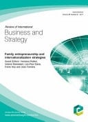 Family Entrepreneurship and Internationalization Strategies 27
