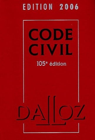 Code civil édition 2006