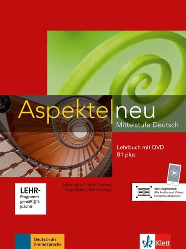 Aspekte neu [B1 plus] Mittelstufe Deutsch. Lehrbuch 1 mit DVD