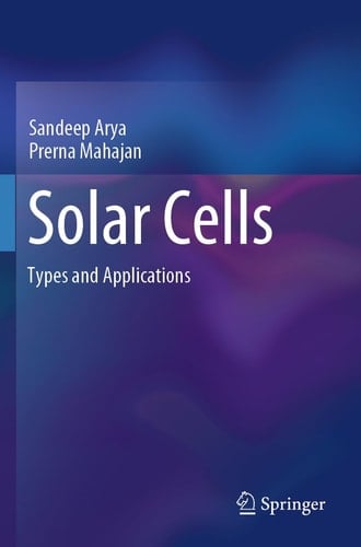 Solar Cells Types and Applications