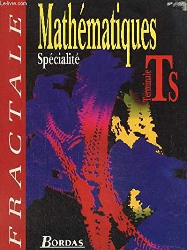 MATHEMATIQUES TERMINALE S. Enseignement de spécialité, Edition 1994