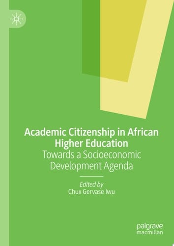Academic Citizenship in African Higher Education Towards a Socioeconomic Development Agenda