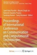 Proceedings of International Conference on Communication and Computational Technologies ICCCT-2019