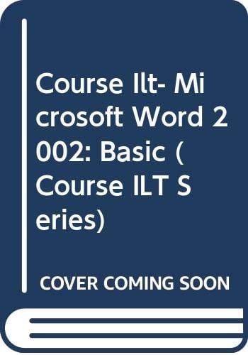 Course Ilt Microsoft Word 2002