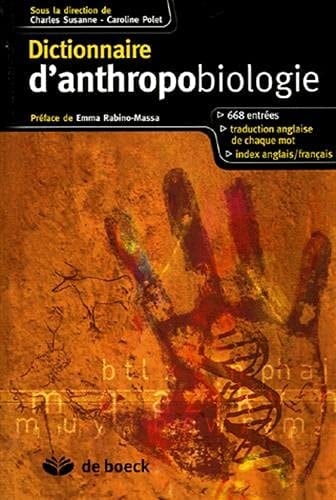 Dictionnaire d'anthropobiologie