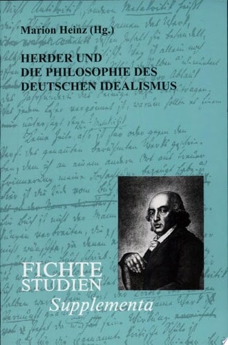 Herder und die Philosophie des deutschen Idealismus