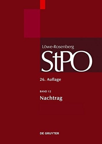 Nachtrag; Gesamtregister (Gro Kommentare Der Praxis) (German Edition)