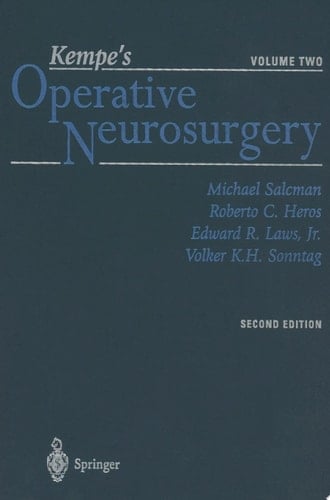 Kempe’s Operative Neurosurgery Volume Two Posterior Fossa, Spinal and Peripheral Nerve