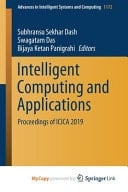 Intelligent Computing and Applications Proceedings of ICICA 2019