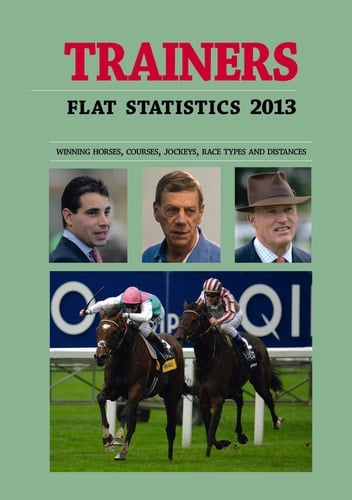 Trainers Flat Statistics 2013