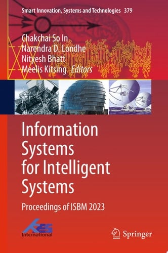 Information Systems for Intelligent Systems Proceedings of ISBM 2023