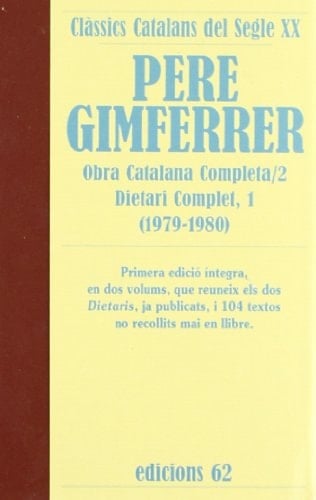 Dietari complet: 1979-1980