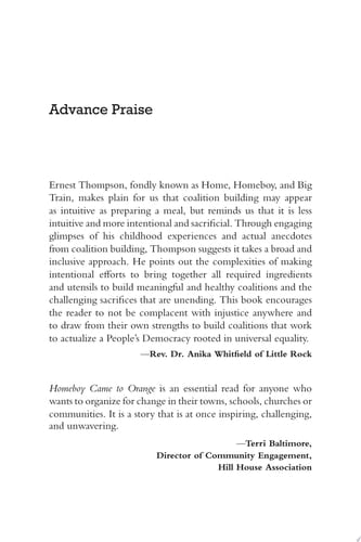 Homeboy Came to Orange A Story of People's Power