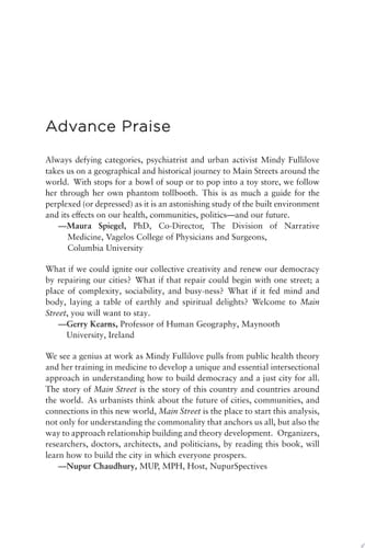 Main Street How a City's Heart Connects Us All