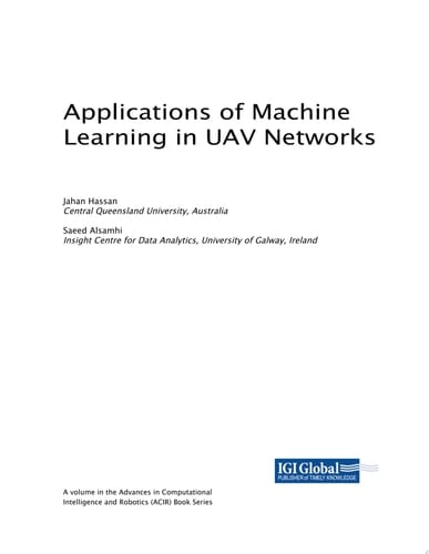 Applications of Machine Learning in UAV Networks