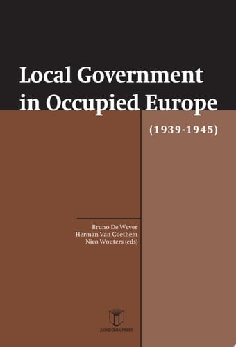 Local Government in Occupied Europe (1939-1945)