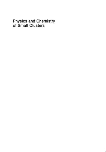 Physics and Chemistry of Small Clusters
