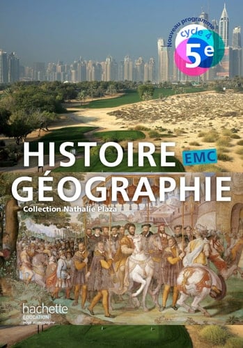 Histoire-Geographie-EMC Cycle 4 / 5e - Livre Eleve - Ed. 2016