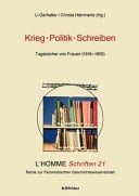 Krieg--Politik--Schreiben Tagebücher von Frauen (1918-1950)