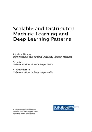 Scalable and Distributed Machine Learning and Deep Learning Patterns