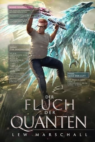Der Fluch der Quanten: Ein LitRPG-Roman (Heirs of the Phoenix) (German Edition)