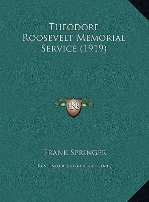 Theodore Roosevelt Memorial Service (1919)
