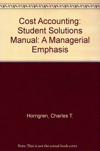 Student Solutions Manual