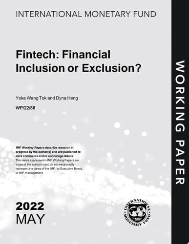 Fintech: Financial Inclusion Or Exclusion?