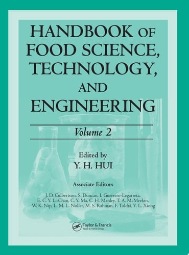 Handbook of Food Science, Technology, and Engineering