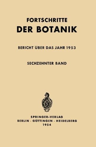 Bericht über das Jahr 1953