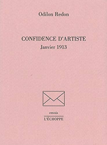 Confidence d'artiste janvier 1913