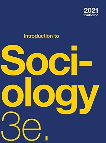Introduction to Sociology 3e (hardcover, Full Color)