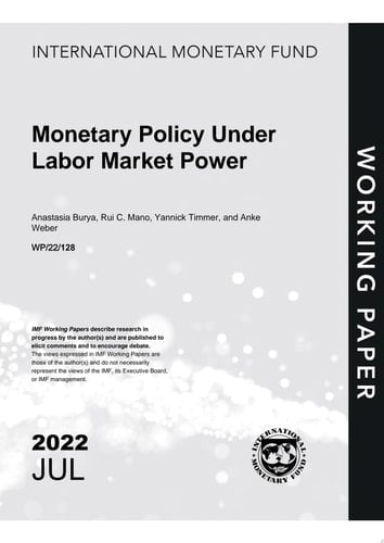 Monetary Policy Under Labor Market Power