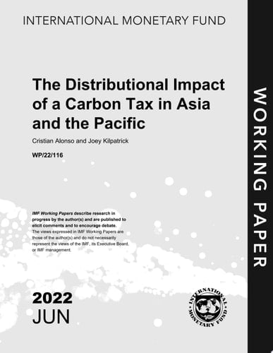 The Distributional Impact of a Carbon Tax in Asia and the Pacific