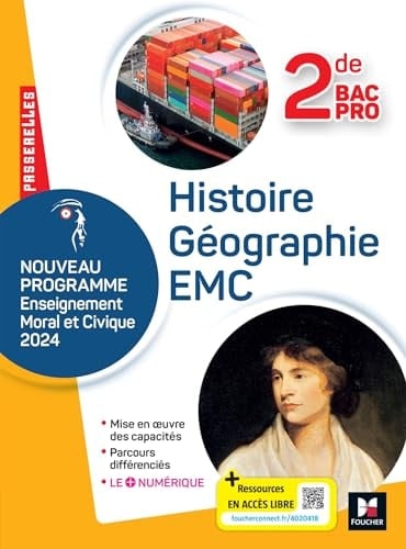 Histoire Géographie EMC 2de Bac Pro