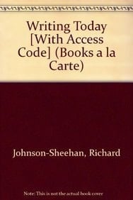 Writing Today, Books a la Carte Plus MyCompLab with eText -- Access Card Package (2nd Edition)