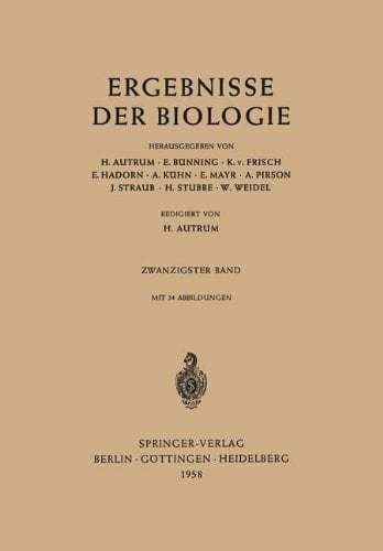 Ergebnisse der Biologie