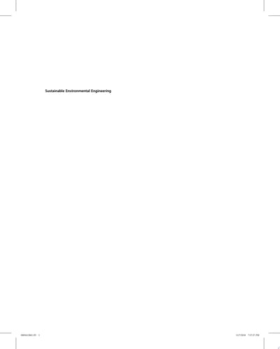 Sustainable Environmental Engineering