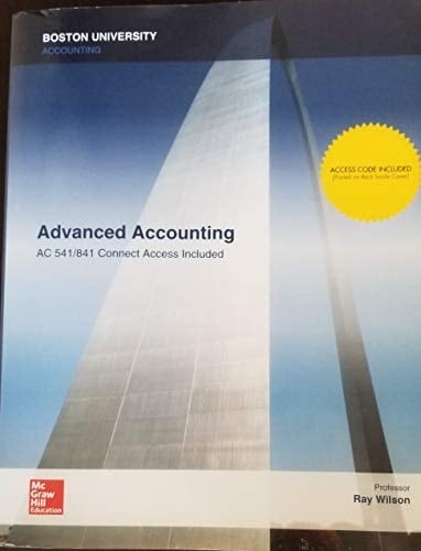 Advanced Accounting AC 541/841
