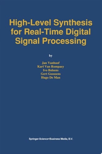 High-Level Synthesis for Real-Time Digital Signal Processing