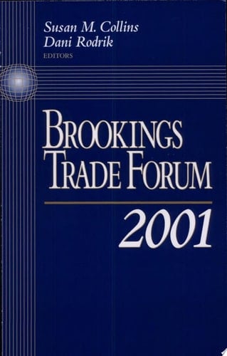 Brookings Trade Forum: 2001