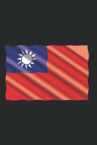 Taiwan freedom lined journal notebook 6x9 Republic of China