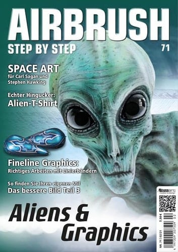 Airbrush Step by Step 71 Aliens & Graphics