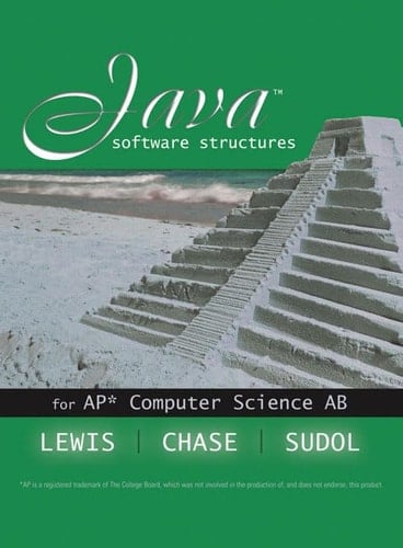 Java Software Structures for AP Computer Science AB