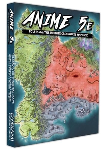 Anime 5E: Folstavia: The Infinite Crossroads Map Pack (DYS604)