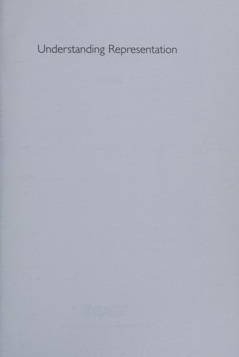 Understanding Representation (Understanding Contemporary Culture series)