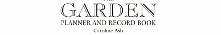 The Garden Planner and Record Book
