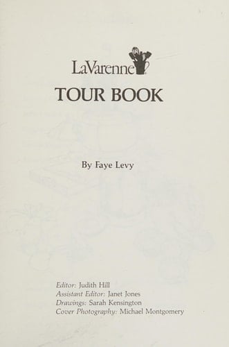 LaVarenne Tour Book
