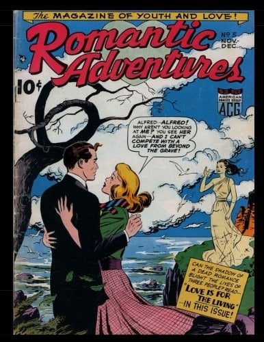 Romantic Adventures #5 Golden Age Romance Comic 1949