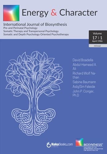 Energy & Character - Volume 17 N. 1: April 1986 - International Journal of Biosynthesis